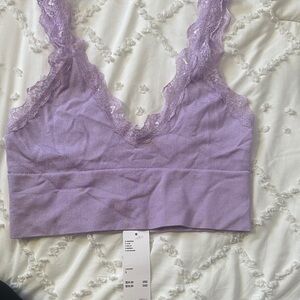 Urban Outfitters Lilac Lace Bralette